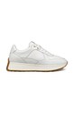 Geox sneakers din piele D AMABEL plată alb D46MDA.00085.C1000