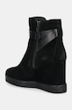 Obuwie Geox botki zamszowe D ELIDEA WEDGE D46VQA.02243.C9999 czarny