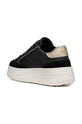 Geox sneakers din piele D SPHERICA ECUB-2 negru D46WVE.08522.C9999