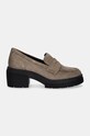 Geox mocasini din piele intoarsa D SPHERICA EC15 D46WWD.00022.C6029 verde AW24
