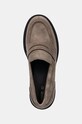 Geox mocasini din piele intoarsa D SPHERICA EC15 verde D46WWD.00022.C6029