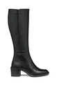 Geox ghete de piele D SERILDA 60 5-8 cm negru D46XXA.00043.C9999