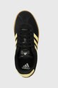 Замшеві кросівки adidas Vl Court чорний JI1948