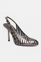 Туфлі Le Silla Chanel Cage 5-8 см срібний 3402C090BMPPMRA922