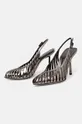 Взуття Туфлі Le Silla Chanel Cage 3402C090BMPPMRA922 срібний