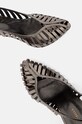Le Silla szpilki Chanel Cage 3402C090BMPPMRA922 srebrny