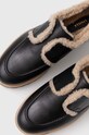 Le Silla pantofi de piele Yacht 5182T020M1MMCHI449 negru