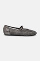 Baleríny Le Silla Ballerina Gilda 0189C020MTPPSTE922 strieborná AW24