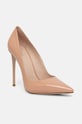 Le Silla stilettos de piele Deco Eva subțire bej 2101M100R1PPKAB152