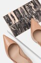 Le Silla stilettos de piele Deco Eva bej 2101M100R1PPKAB152