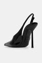 Încălțăminte Le Silla pantofi cu toc Chanel Clivage 4225C100BLPPKAB001 negru