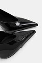 Le Silla pantofi cu toc Chanel Clivage negru 4225C100BLPPKAB001