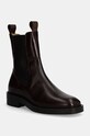 Gant ghete chelsea de piele Fallwi pana la 5 cm maro 29551713.G46