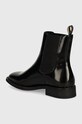 Încălțăminte Gant ghete chelsea de piele Fayy 29551772.G00 negru