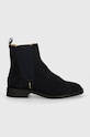 Gant botine din piele intoarsa Fayy 29553771.G69 bleumarin AW24