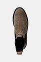 Gant botine din piele intoarsa Kelliin maro 29553778.G24