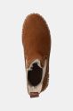 Gant botine din piele intoarsa Snowmont maro 29553786.G45