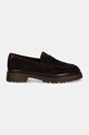 Gant mocasini din piele intoarsa Aligrey 29573766.G399 maro AW24