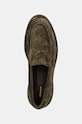 Велурени мокасини Gant Aligrey зелен 29573766.G710