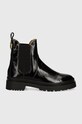 Gant ghete chelsea de piele Aligrey 29551764.G00 negru AW24