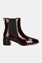 Kožené topánky chelsea Gant Gwenety 29551776.G553 burgundské AW24