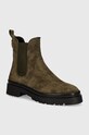 Gant cizme din piele intoarsa Aligrey neizolat verde 29553763.G710