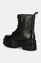 Obuwie Calvin Klein Jeans workery FLATFORM HIGH LACE UP MG DL YW0YW01535 czarny
