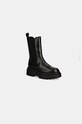 Calvin Klein Jeans ghete chelsea de piele FLATFORM CHELSEA BOOT MG LTH YW0YW01542