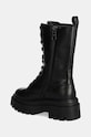 Obuća Kožne čizme Calvin Klein Jeans FLATFORM LACE UP BOOT MG LTH YW0YW01544 crna