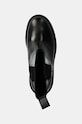 Μποτάκια Calvin Klein Jeans CHUNKY HEELED CHELSEA LTH μαύρο YW0YW01547