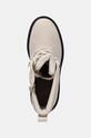 Черевики Calvin Klein Jeans CHUNKY HEELED ZIP BOOT LTH бежевий YW0YW01548