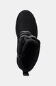 Členkové topánky Calvin Klein Jeans CHUNKY HEELED ZIP BOOT LTH čierna YW0YW01548