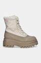 Черевики Calvin Klein Jeans FLATFORM LACE UP BOOT PADDED YW0YW01557 бежевий NC24