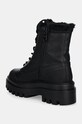 Încălțăminte Calvin Klein Jeans botine FLATFORM LACE UP BOOT PADDED YW0YW01557 negru