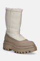 Черевики Calvin Klein Jeans FLATFORM CHELSEA BOOT PADDED з утепленням бежевий YW0YW01558
