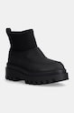 Calvin Klein Jeans botine FLATFORM RAINBOOT LOW MG R 5-8 cm negru YW0YW01560