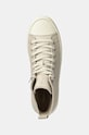 Велурени кецове Calvin Klein Jeans LUGGED HYBRID MID LACEUP SUEDE бежов YW0YW01565