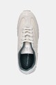 Semišové tenisky Calvin Klein Jeans RUNNER LACEUP ML SUEDE béžová YW0YW01574