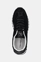 Замшевые кроссовки Calvin Klein Jeans RUNNER LACEUP ML SUEDE чёрный YW0YW01574