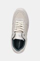 Замшевые кроссовки Calvin Klein Jeans BOLD PLATF LACEUP LOW MG SUEDE бежевый YW0YW01575