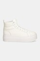 Calvin Klein Jeans sneakers BOLD PLATF MID OH MG LTH YW0YW01583 alb AW24
