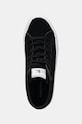 Велурени кецове Calvin Klein Jeans VULC FLATFORM LACEUP MID MG S черен YW0YW01584