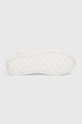 Kožené sneakers boty Calvin Klein Jeans BOLD PLATF LOW OH MG LTH YW0YW01589 bílá