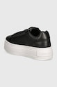 Obuća Kožne tenisice Calvin Klein Jeans BOLD PLATF LOW OH MG LTH YW0YW01589 crna