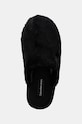 Calvin Klein Jeans papuci de casa otel SLIPPER FUR AFTER GLOW negru YW0YW01593