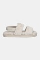 Calvin Klein Jeans papucs HOME VELCRO IN FUR YW0YW01595 bézs AW24