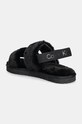 Încălțăminte Calvin Klein Jeans papuci de casa HOME VELCRO IN FUR YW0YW01595 negru