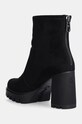 Încălțăminte Calvin Klein Jeans botine HEEL PLATFORM ZIP BOOT SS YW0YW01601 negru