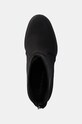 Calvin Klein Jeans botine HEEL PLATFORM ZIP BOOT SS negru YW0YW01601