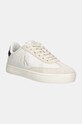 Шкіряні кросівки Calvin Klein Jeans CLASSIC CUPSOLE LOW MG MIX замша білий YW0YW01611